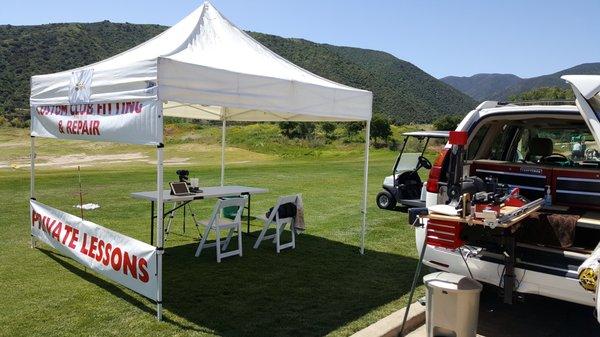 At Eagle Glen Driving range, All in One service Private Lesson, Club Fitting, Custom club Making & repairing