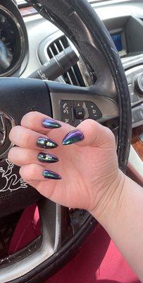 dragon scale chrome right hand