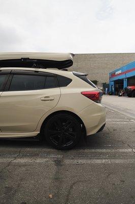 Black rims & Cheetah Wrap sandstorm wrap