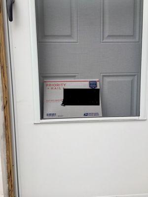 Hand-delivered letter in less than 2 hours from when I first called to request the service.