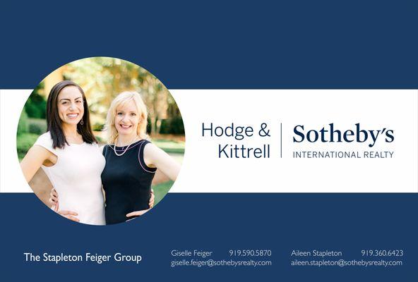 Aileen Stapleton & Giselle Feiger - Hodge & Kittrell Sotheby's