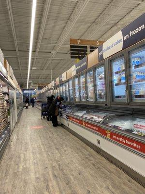 Frozen Food section