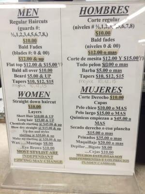 Prices