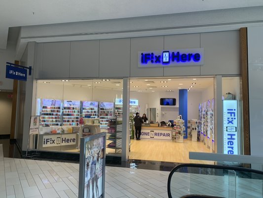 iFix Here Store @ Holyoke Mall Lower level near Food Court