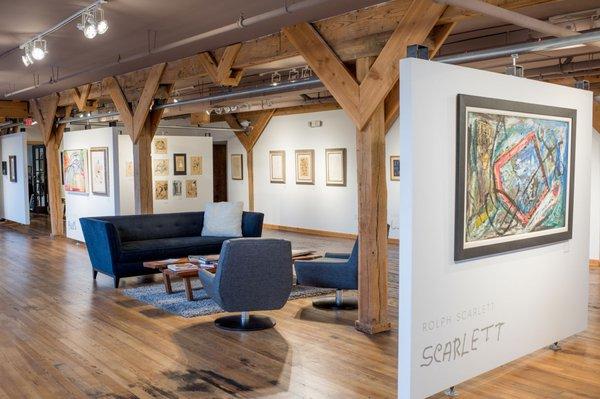 Interior shot of the main floor during the 2016 Masters Exhibit