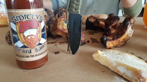 SmittysBeardSauce Scotch Bonnet requested at an amazing veteran event.