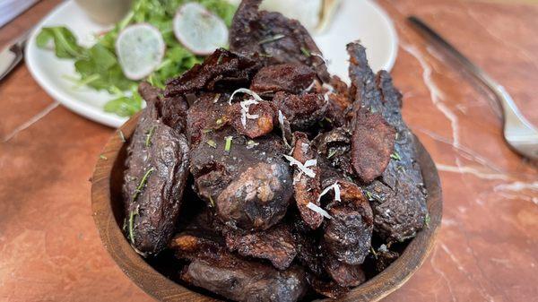 Smashed Fingerling Potatoes