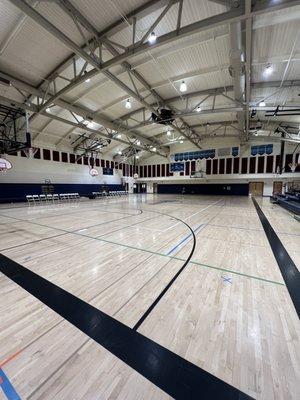 The gym my sons played basketball at this weekend !