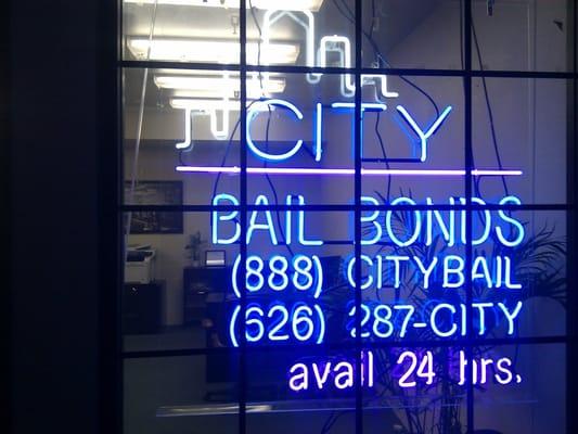 CITY Bail Bonds.com - San Gabriel Suite H&J Sign(Del Mar-Mission)