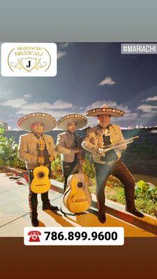 Alegrando sus eventos en todo Miami   Jaime y su mariachi Mexicali  786.899.9600