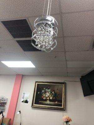 Cutesy chandeliers