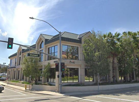 This is the building their office is located in. Easy to find, plenty of free parking, which is a plus in Newport Beach.