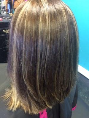 Beautiful Chocolate Brown and Creme Blonde.