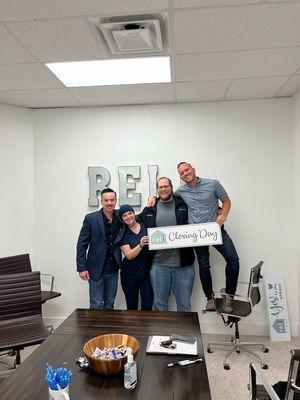 Closing at RELI with our amazing realtor Koty Ray with Ray's Realty Group! https://www.raysrealtygroup.net