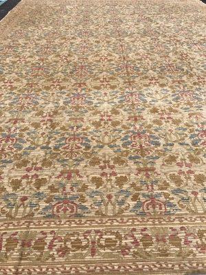 Antique Spanish palace size rug