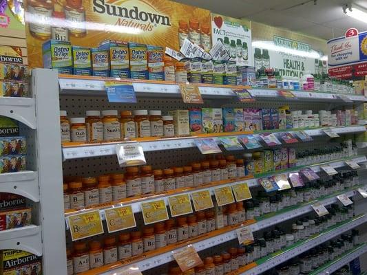 Large Selection of Vitamins And Homeopathic Products