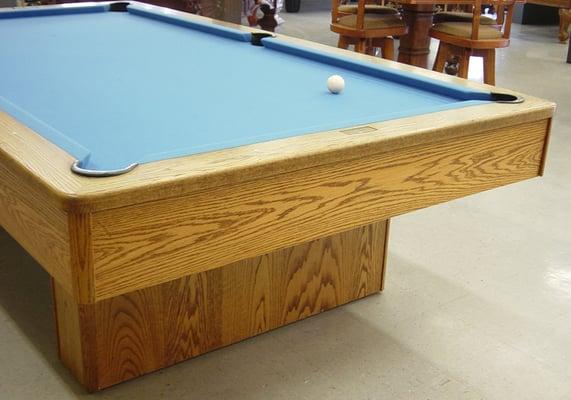 Rapidly changing Used pool table inventory