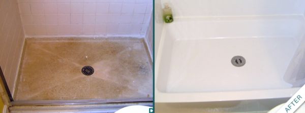 Deep cleaning before and after