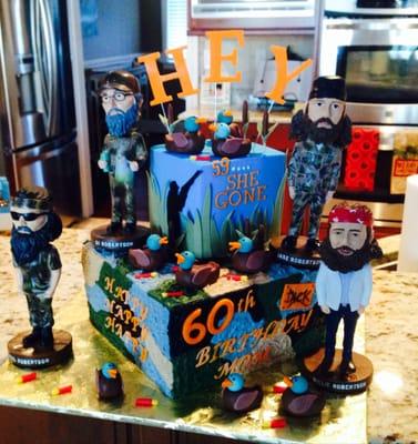 Duck Dynasty cake