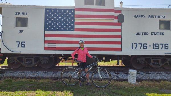 Cycling the Katy Train in Missouri!