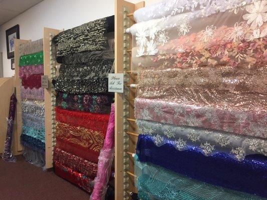 Beaded & Sequined Fabrics