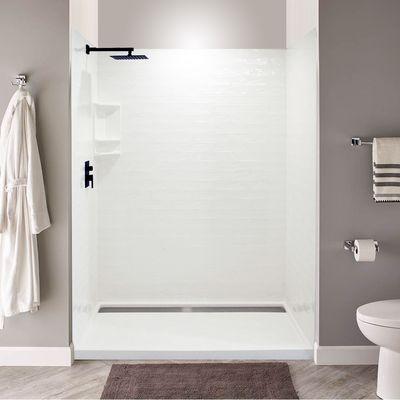 Shower Pan and Wall Panels