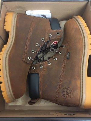 Awesome 6" Hopkins waterproof, aluminum toe boots