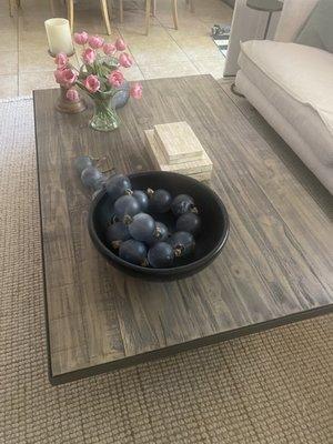 60" Thorndale Coffee Table from Pottery Barn.