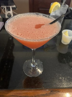 Pomegranate martini