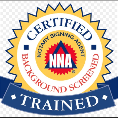 Certified Signing Agent 2021 Bonded and Insured