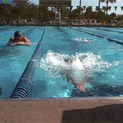 Laps in the pool