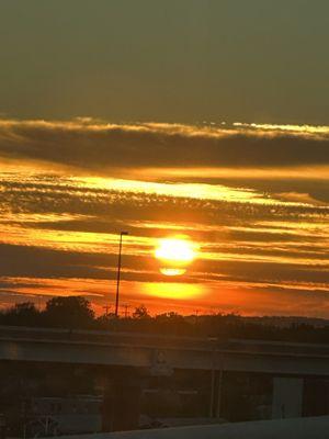 Sunset over Circle K