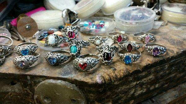 Assortment of Sterling silver jewelry by Randy Davis, coolerjewelers