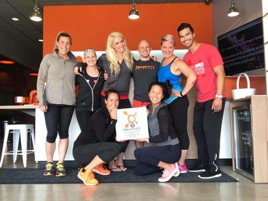 Orangetheory Fitness New Albany raised over $22,000 towards Augie's Quest for ALS Research in 2016.