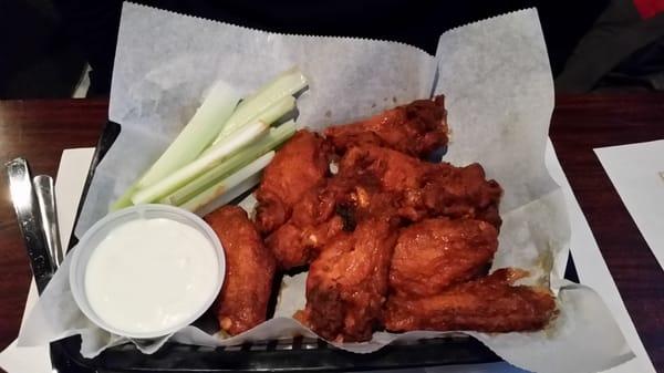 Wednesday night .60 cent Wings. - meaty with good buffalo sauce