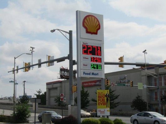 Fuel up at Shell!