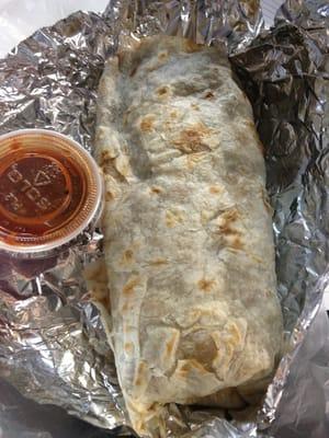 Crane Asada Burrito $4.50