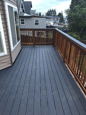 Trex deck