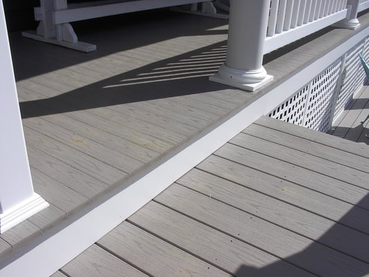 We offer great new decking options like Azek Porch plank and decking.