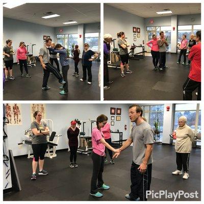 Women's Self Defense class