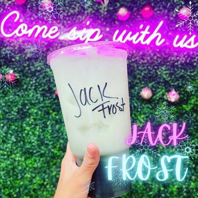 Jack Frost holiday drinks!