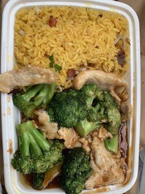 Chicken and Broccoli with Chicken