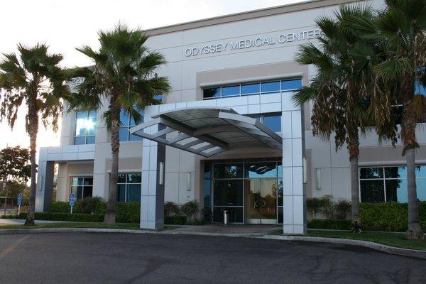 Irvine office located in the Odyssey Medical Center