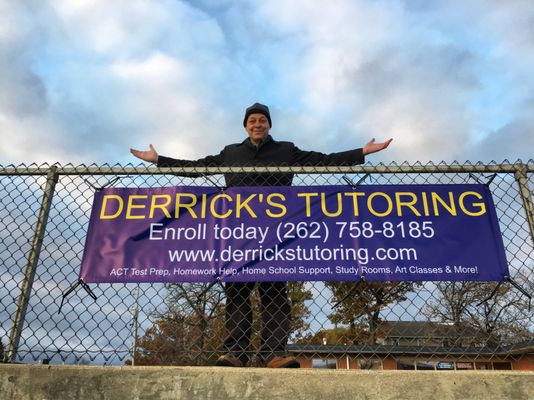 Derrick's Tutoring banner.