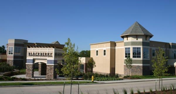 A modern, aesthetically pleasing, well laid out office complex built by Thomas Hammond.