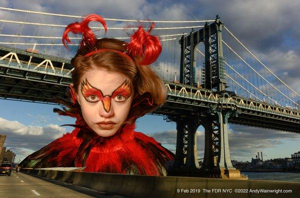 Stunning Art and Engineering, the Manhattan Bridge...
 -W.Shakespeare