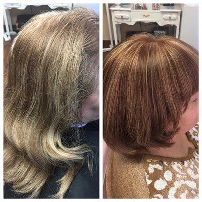 Color and Cut Makeover