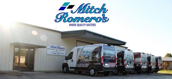 Our vehicles are fully stocked with the most commonly used parts.