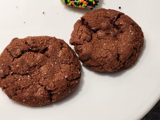 Double chocolate cookies