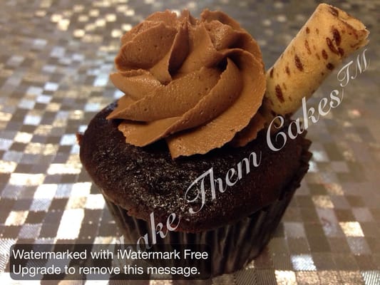 Chocolate Hazelnut cupcakes.